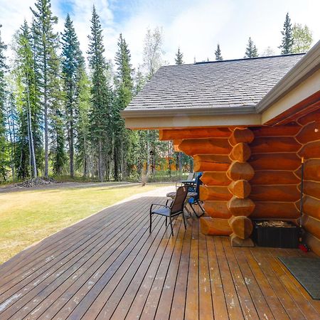 Riverside Log Cabin On-Site Aurora Viewing! North Pole エクステリア 写真